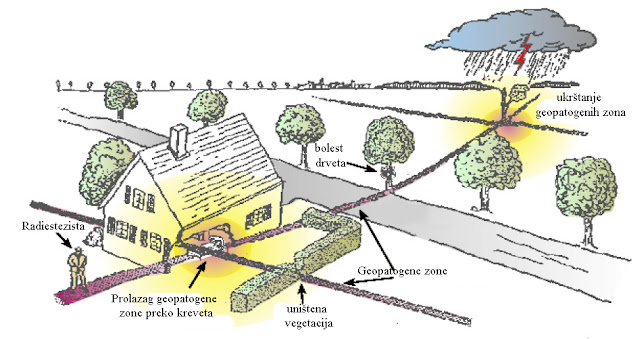 Geopatogena (geovibracijska) škodljiva sevanja