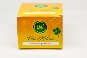 Uni melem za psorijazu